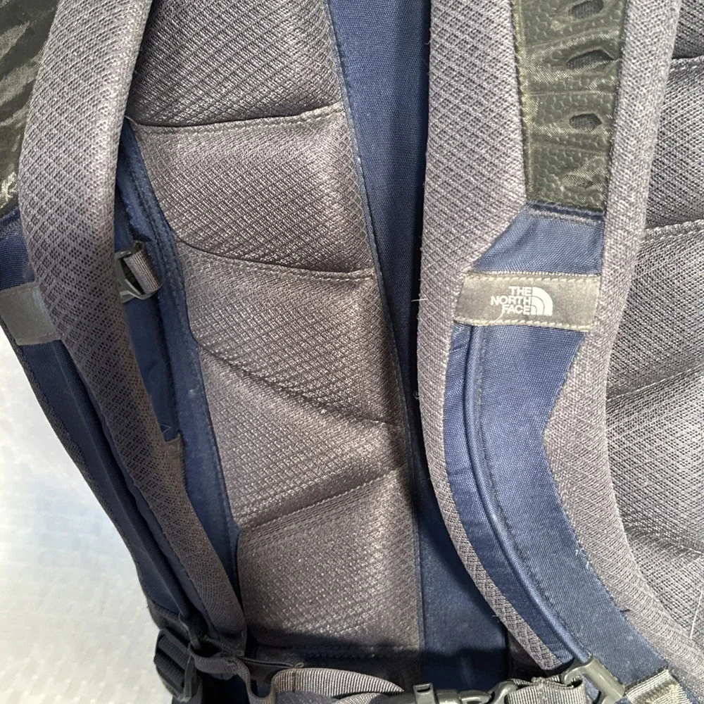 North Face Fall Line Navy & Charcoal TD Industries Commuter Laptop Daypack